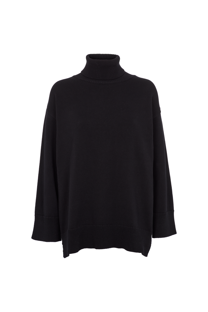 Basic Apparel Winie T-Sweater Sweaters 001 Black